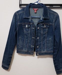 ARIZONA JEAN CO Denim Jacket Juniors Size Md